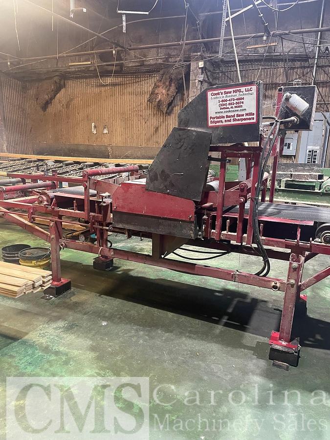Used Cooks/Woodmizer Edger/Sorting Table