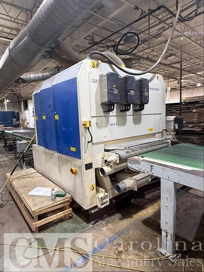 Used 2009 Heesemann MFA 8 3 head 52" widebelt sander