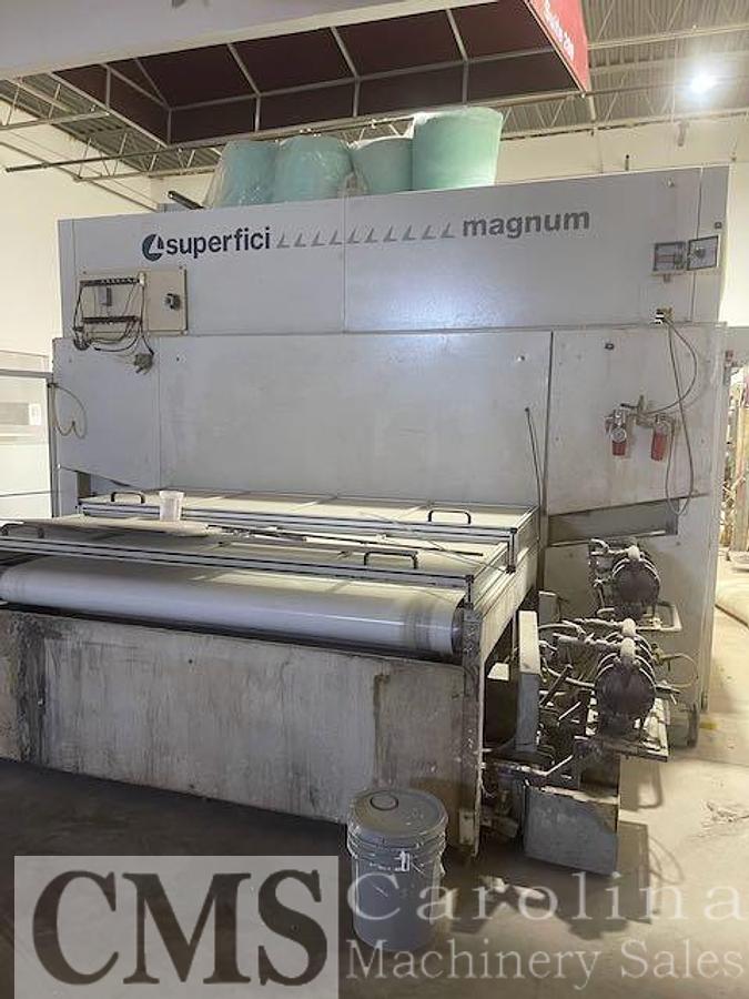 Used 2010 Superfici Magunm 2 Haed Spray Machine