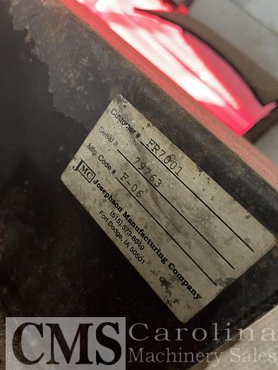 Used Josephson FR 7001 Diesel Powered Generator Set