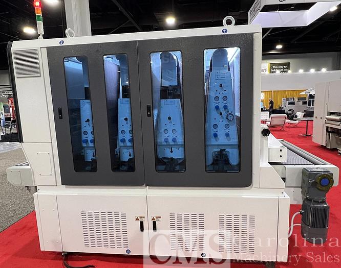 Used Woodtech 53" 4-Head Wide Belt Sander