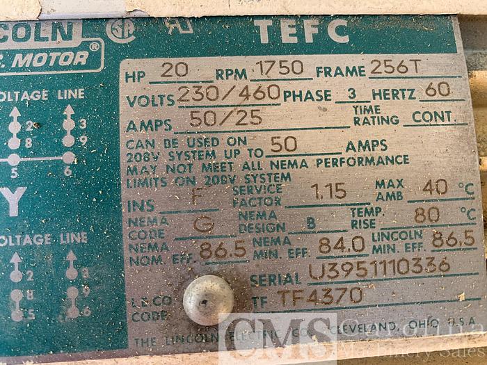 Used 2004 Cemco 2000 Single Head Sander