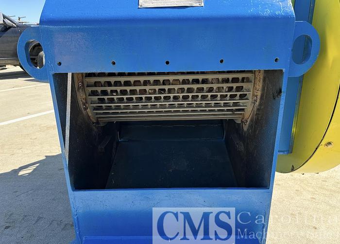 Used West Salem Grinder With Shaker, Conveyor, and Metal Detector