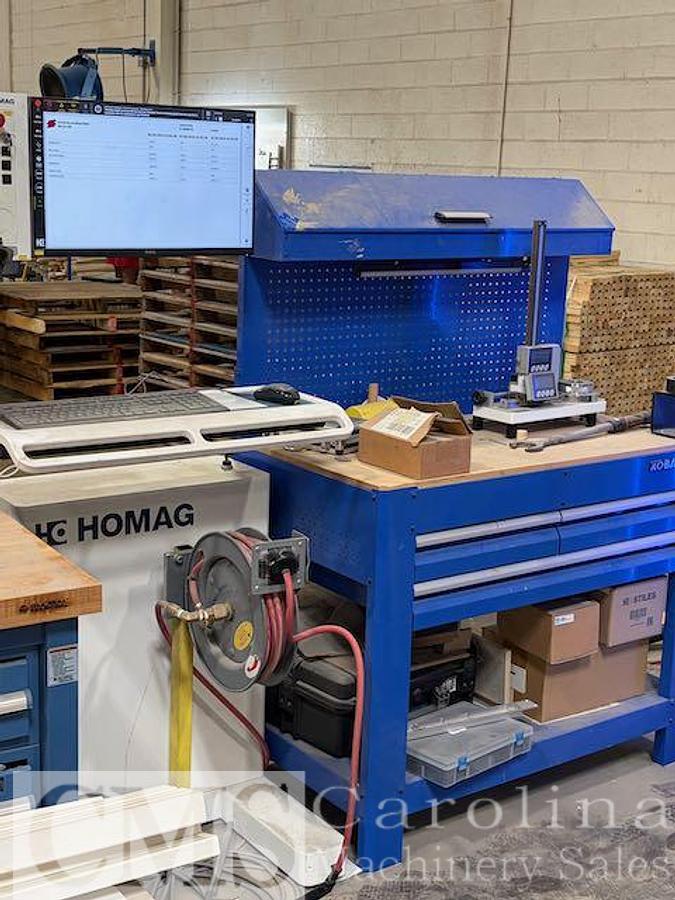 Used 2022 Homag Centateq T 300 Twin 5x10 Table CNC Router