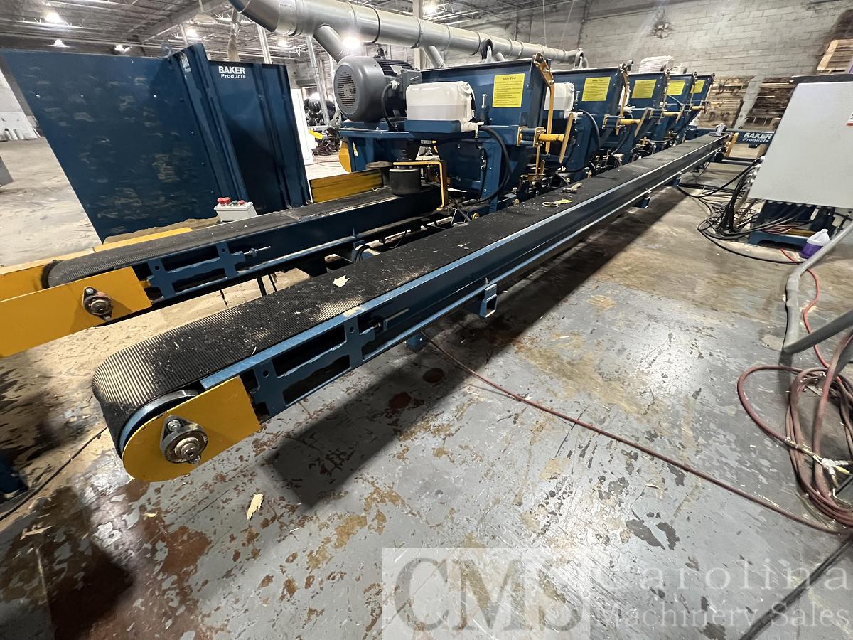 Used 2024 Baker Model CX 5-Head Resaw with Return