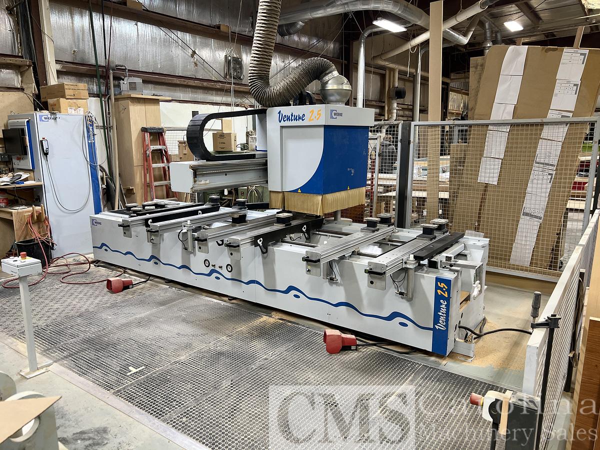 Used 2006 Weeke Optimat BHC Venture 2.5 Point To Point CBC Router