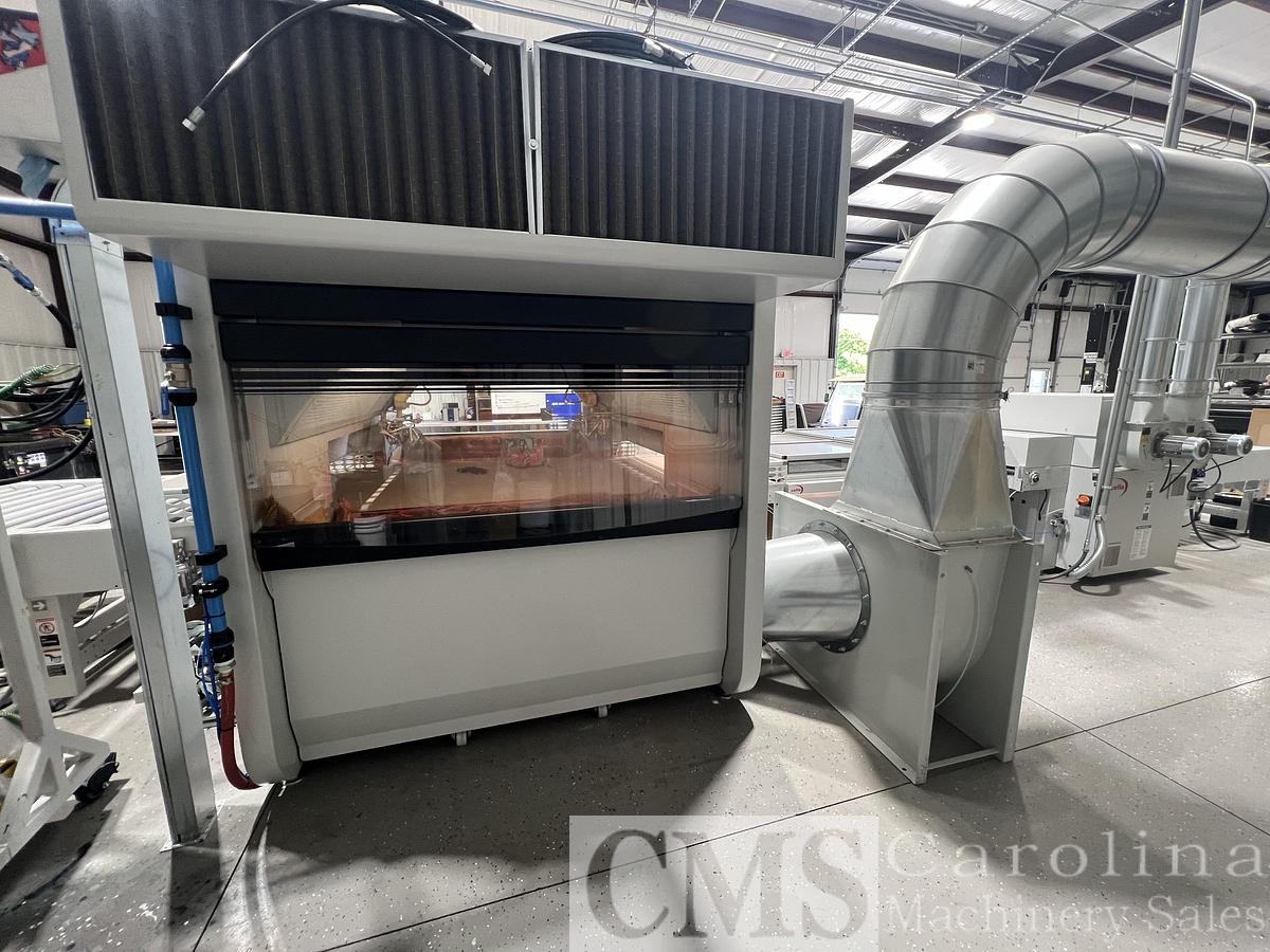 Used Cefla Mito Sprayer Finishing Line with UV Ovens