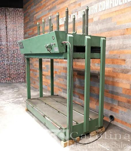 Used Tyler 49" x 87" Piwer Pod Cold Press