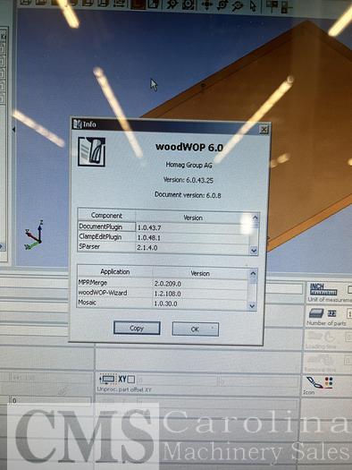 Used 2012 Weeke BHX 055 Optimat CNC