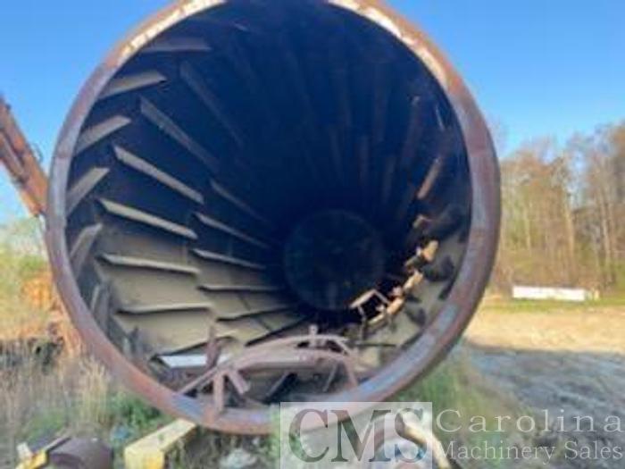 Used Unknown 12x70 Single Pass Drum Rotary Drum Dryer with Gas Burner