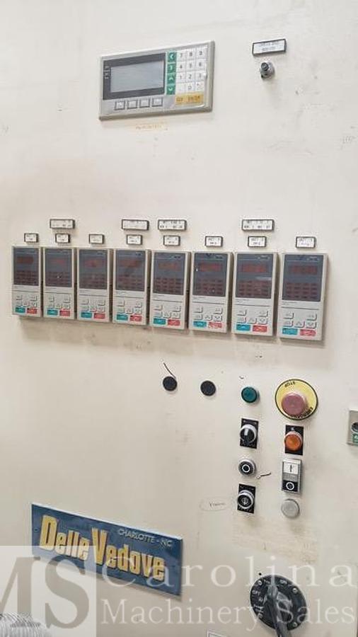 Used 2000 Delle Vedove SPL/11 linear sander with Bottom Sanding Unit
