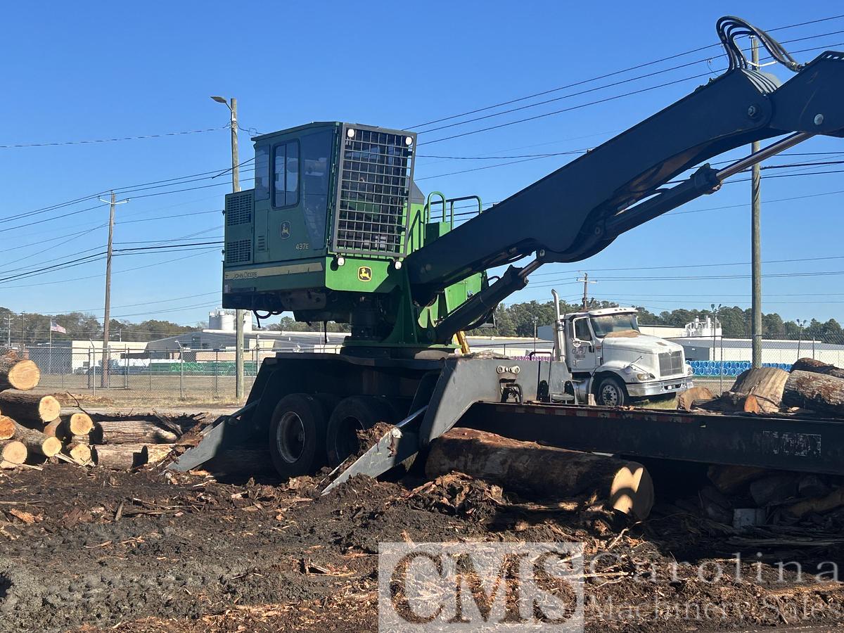 Used 2019 John Deere 437E Knuckleboom Loader with CSI Delimber