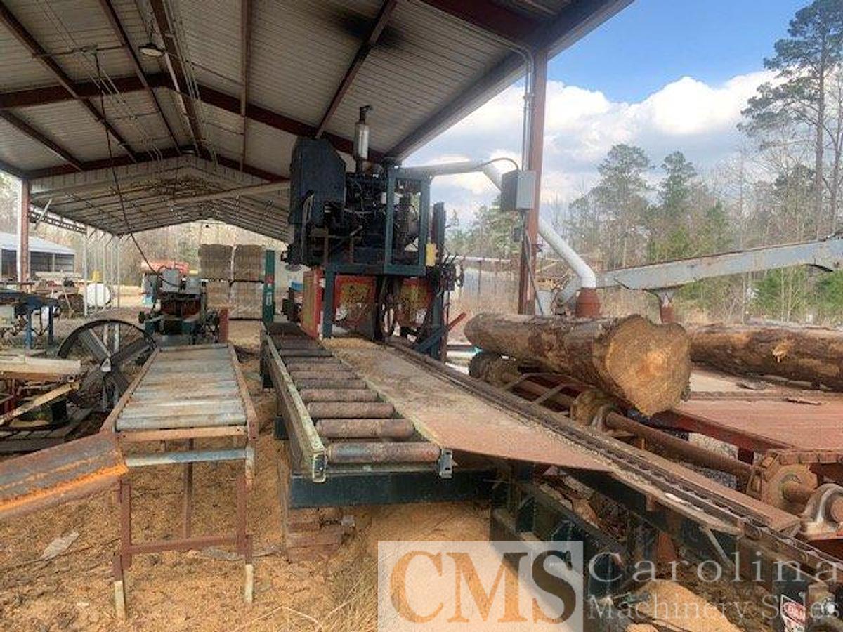 Used 2008 Morgan Sharp Chain Scragg Mill