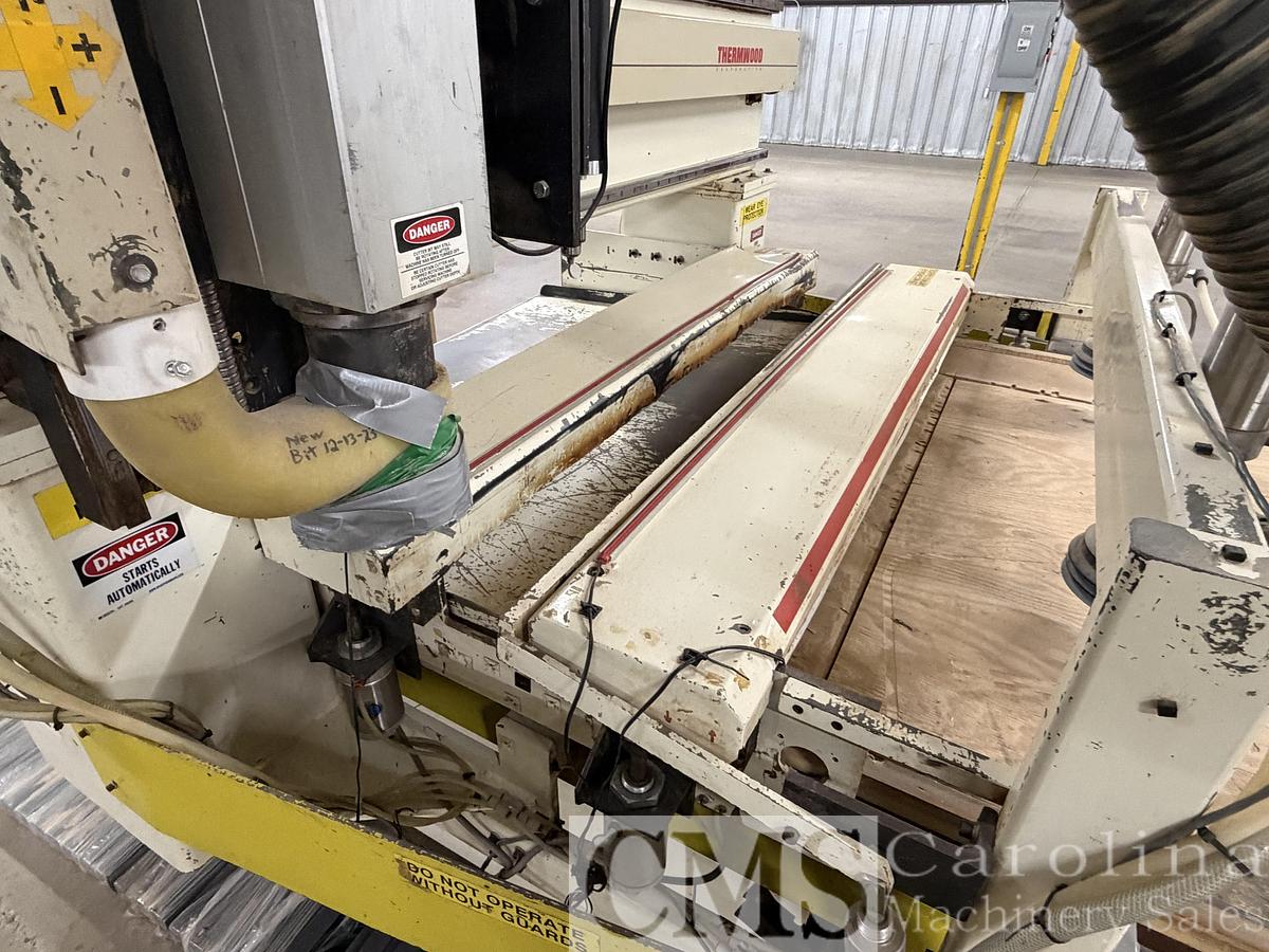 Used 2005 Thermwood Model C53 CNC Router with Roller Hold Down