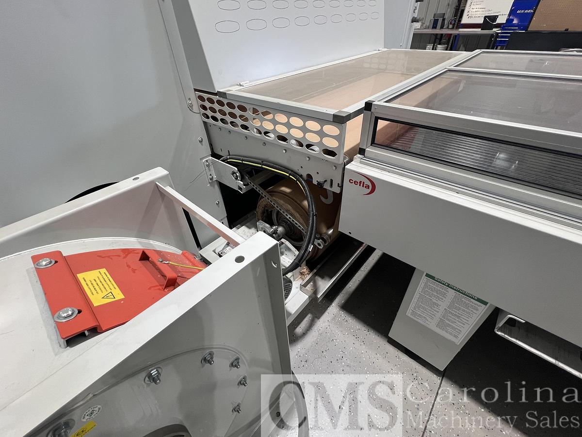 Used Cefla Mito Sprayer Finishing Line with UV Ovens