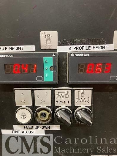 Used 2003 SCMI Topset XL 6-Head Moulder