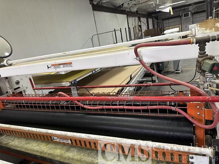 Used Black Brothers HPL Line with a 5' x 12' End Loading Cold Press
