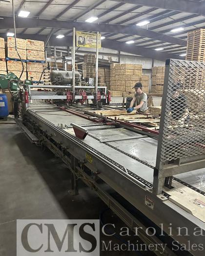 Used 2019 Woodpecker Pallet Nailer with Stacker