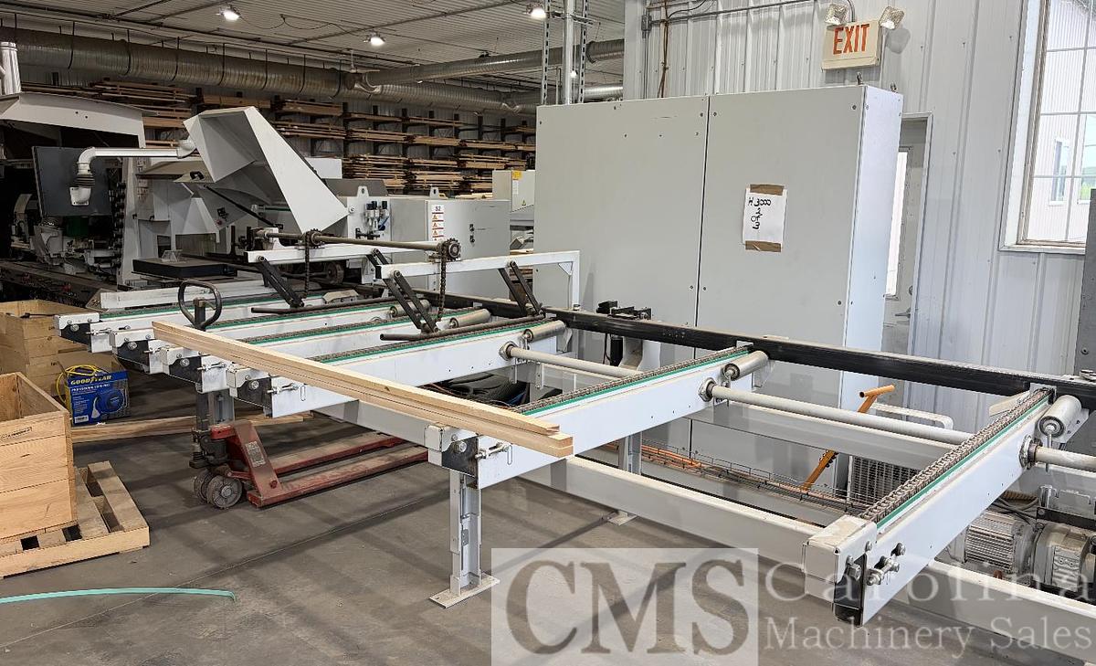 Used Weinig Hydromat 3000 Moulder with Infeed System