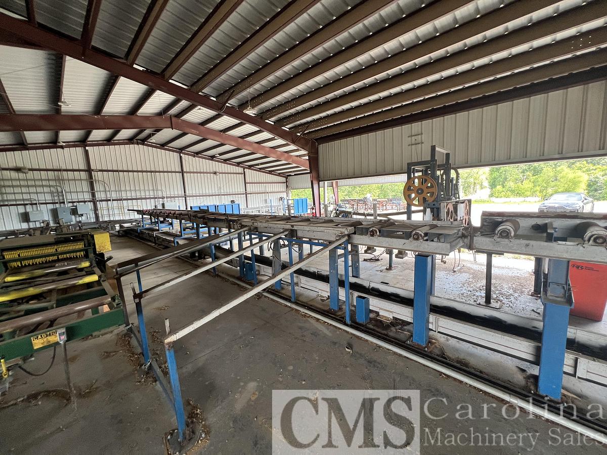 Used Compete Hardwood & Tie Sawmill with Land HMC, Edmiston, Frick, Brewco, Fulghum
