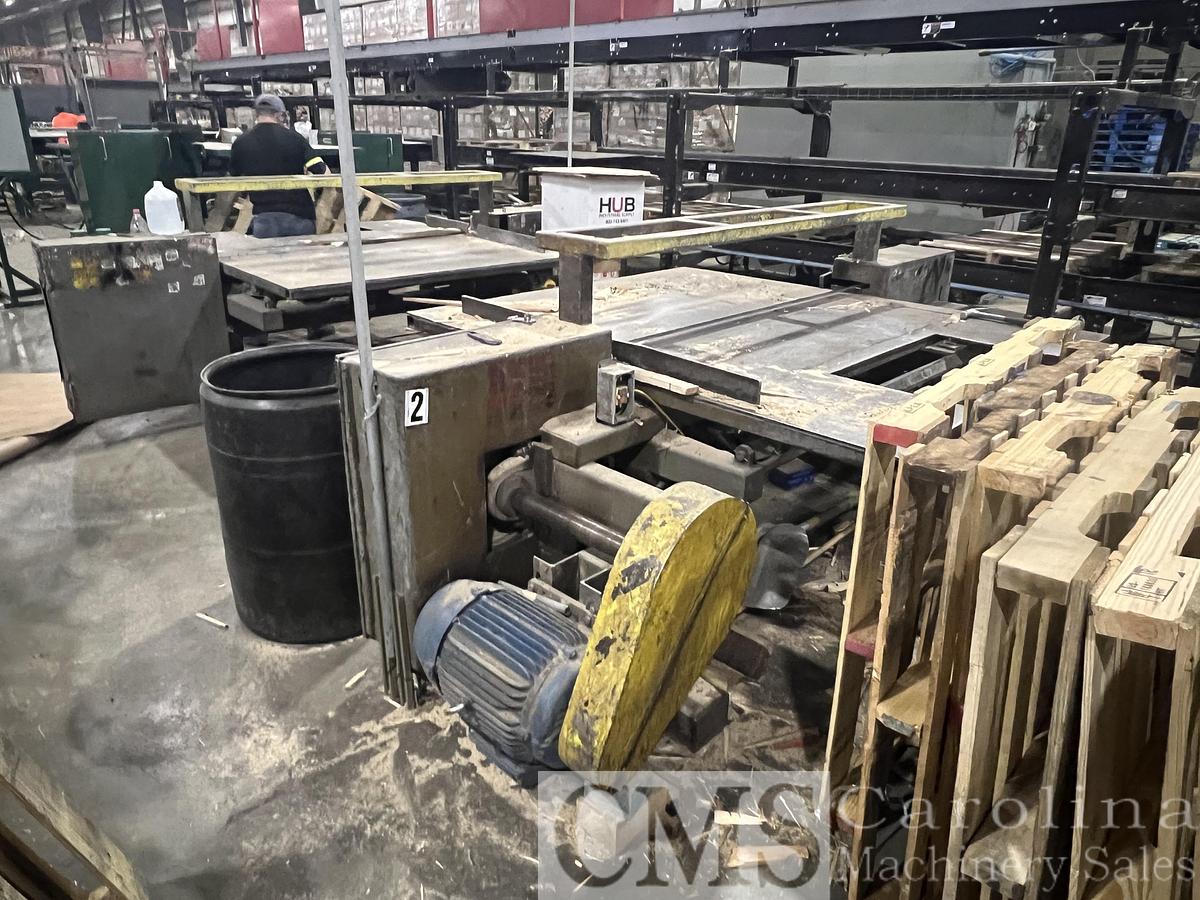 Used Industrial Resources Pallet Band Dsmantler