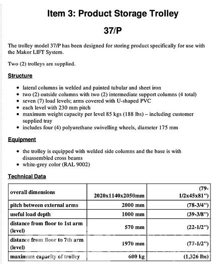 Used 2017 Makor Start One M Sprayer with Loading & Unloading