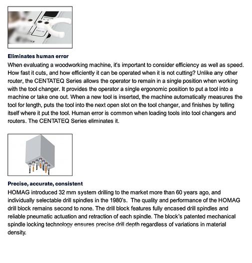 Used 2021 Homag Centateq N-300 with Loading/Offload