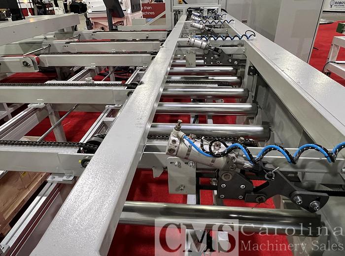 Used Woodtech Optimizing Gang Rip Saw with Infeed