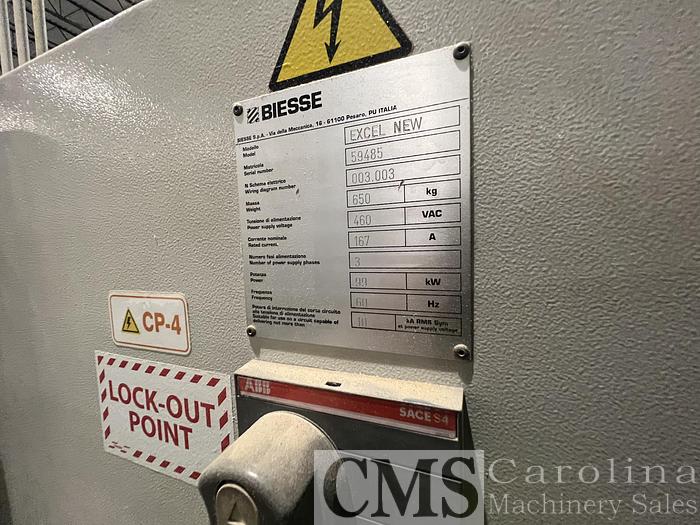 Used 2004 Biesse Excel New CNC Router