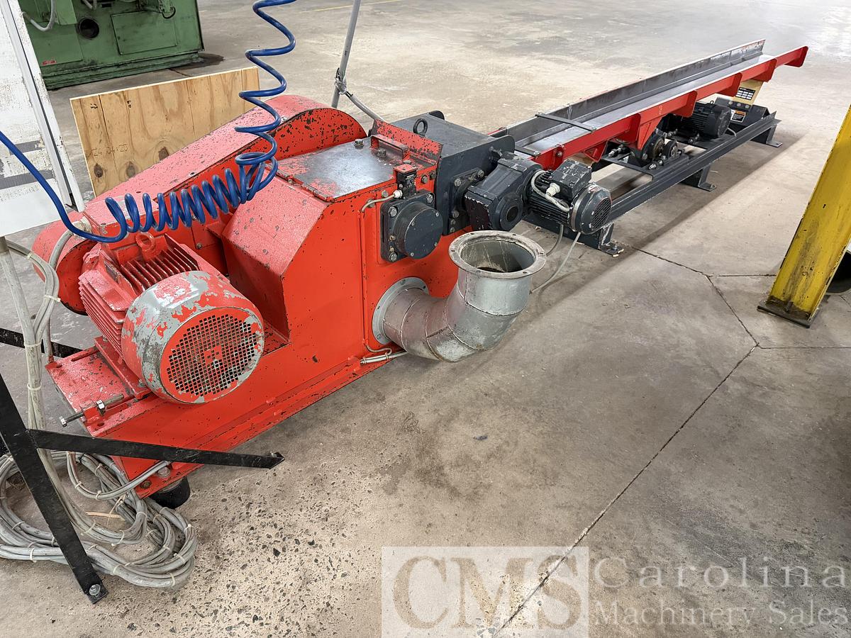 Used 2009 Weima Model WLH300 Hozirontal Grinder