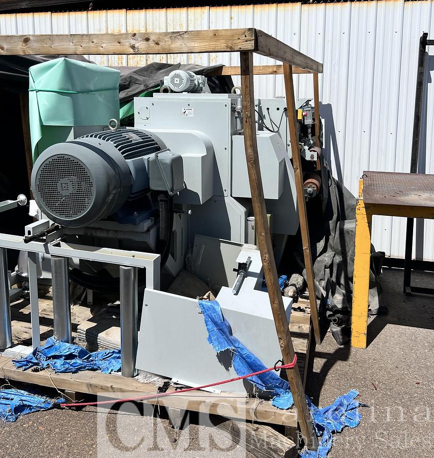 Used Baker Complete Cant Chop Line Trim Saw Notcher Gang Saw