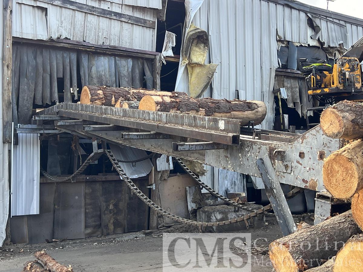 Used Complete Shaving Mill Operation with Land, Drying & Bagging Line Newman, BMM, MEC, Webb, Rethceif, CAT