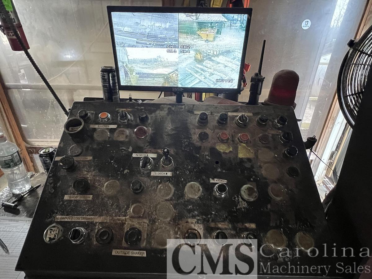 Used Complete Shaving Mill Operation with Land, Drying & Bagging Line Newman, BMM, MEC, Webb, Rethceif, CAT