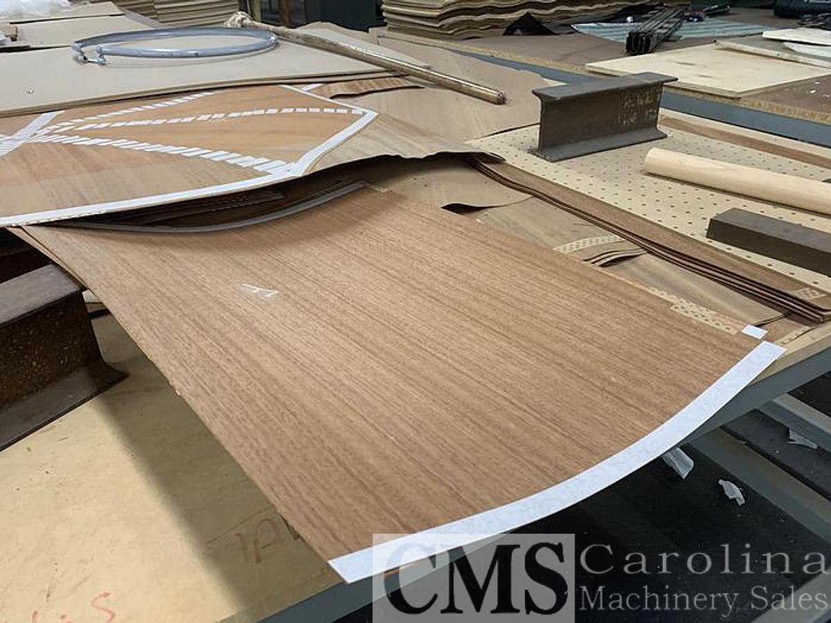 Used BERTHELSEN 5' x 10' 2-PLY HOT SHUTTLE PRESS