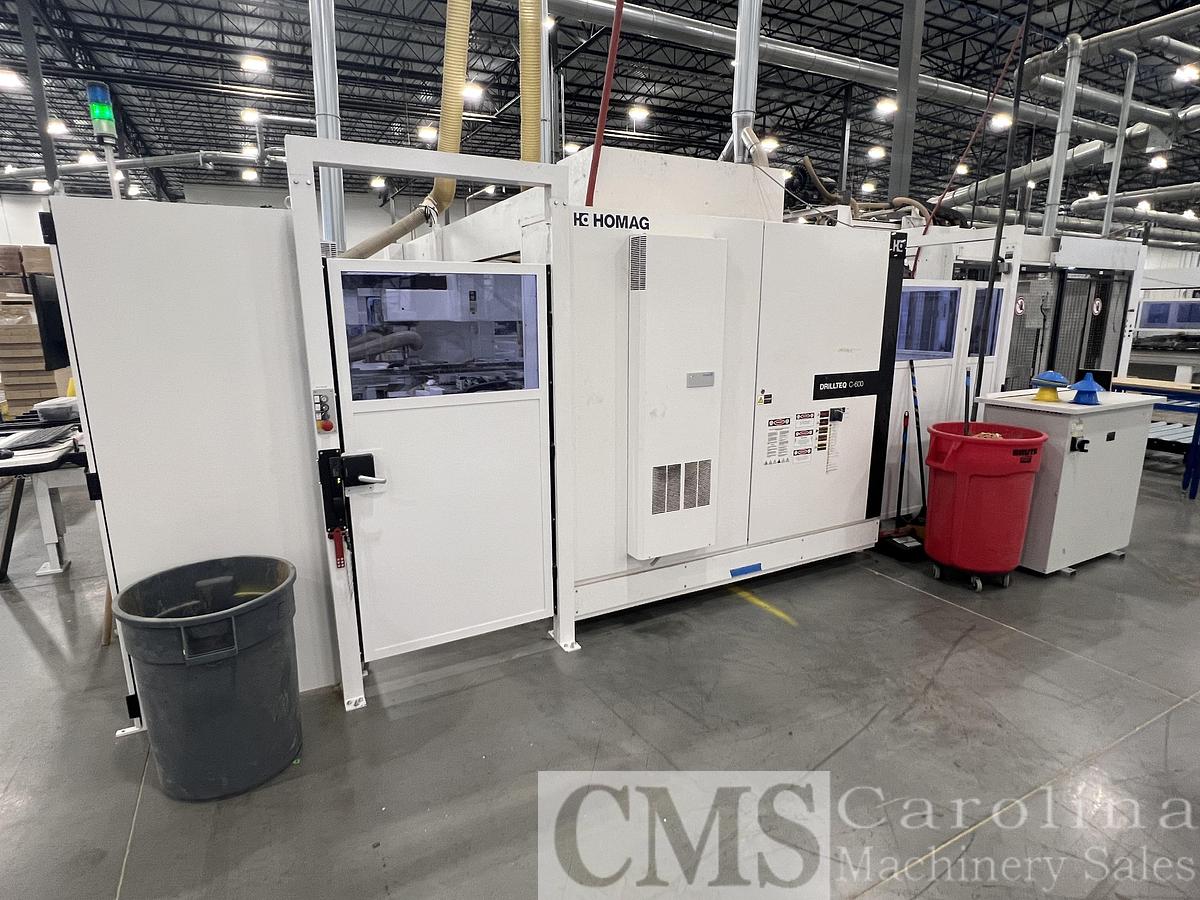 Used 2021 Homag Drillteq C600 with Stackteq C500 Stacker
