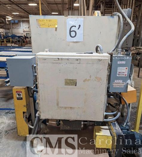 Used Newman K-20 Trim Saw w/ Infeed & Outfeed