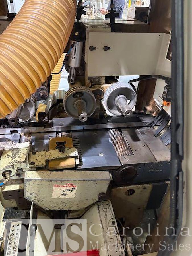 Used Weinig Hydromat 23 C Moulder with Infeed System
