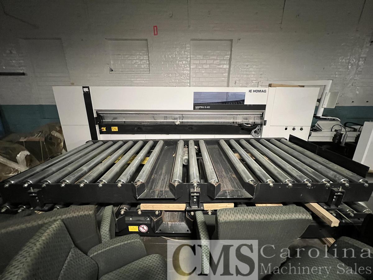 Used 2022 Homag Sawteq B400 HPL400 Profiline Rear Load Panel Saw