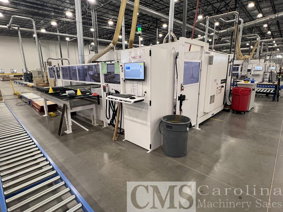 Used 2021 Homag Drillteq C600 with Stackteq C500 Stacker