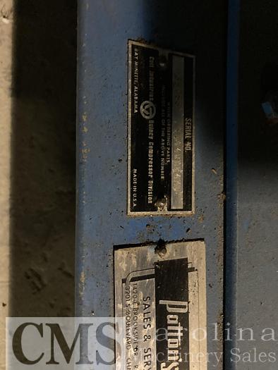 Used Quincy 490 Rotary Screw Compressor