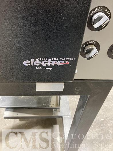Used 2013 Electro 600 Group Maxbox Plus Laser Engraver