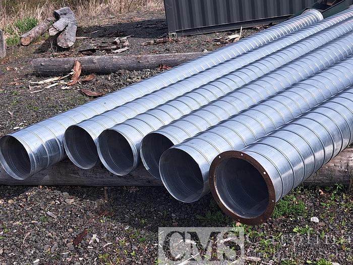 Used Twin City Fan & Blower 100 HP Blower with 9 ' Cyclone