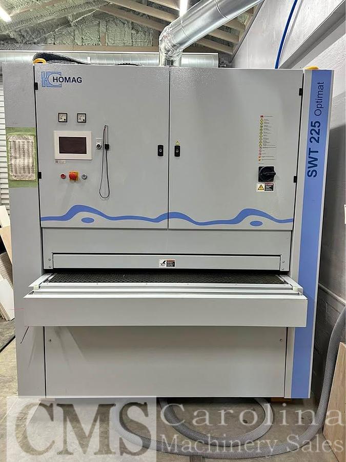 Used 2017 Homag SWT 225 2-Head 53" Wide Belt Sander