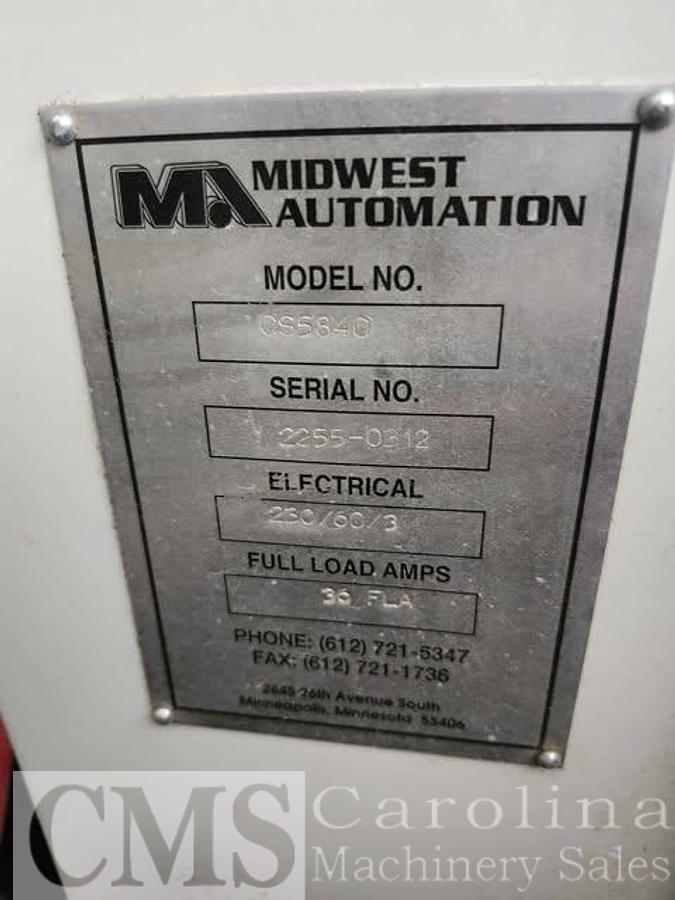Used Midwest Automation CS 5840 Countertop Saw