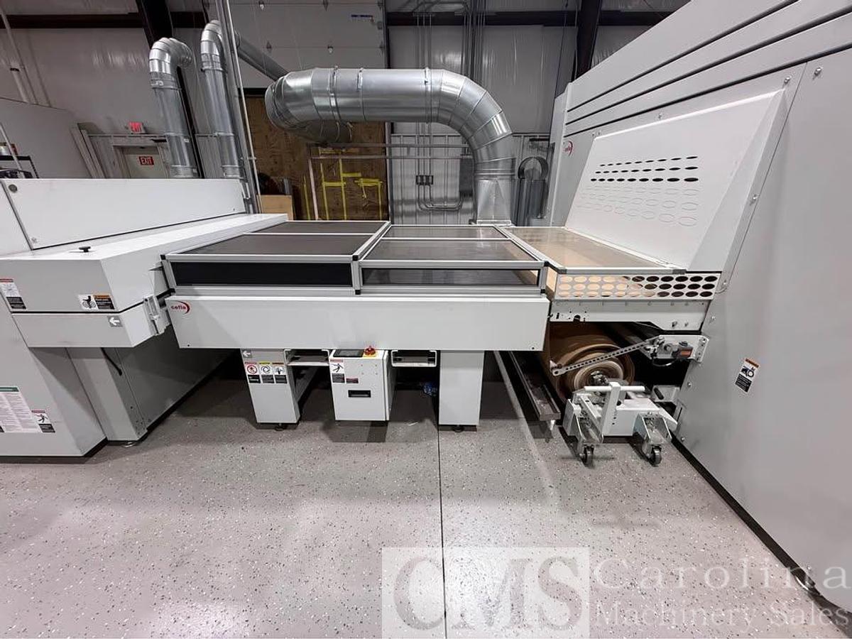 Used Cefla Mito Sprayer Finishing Line with UV Ovens