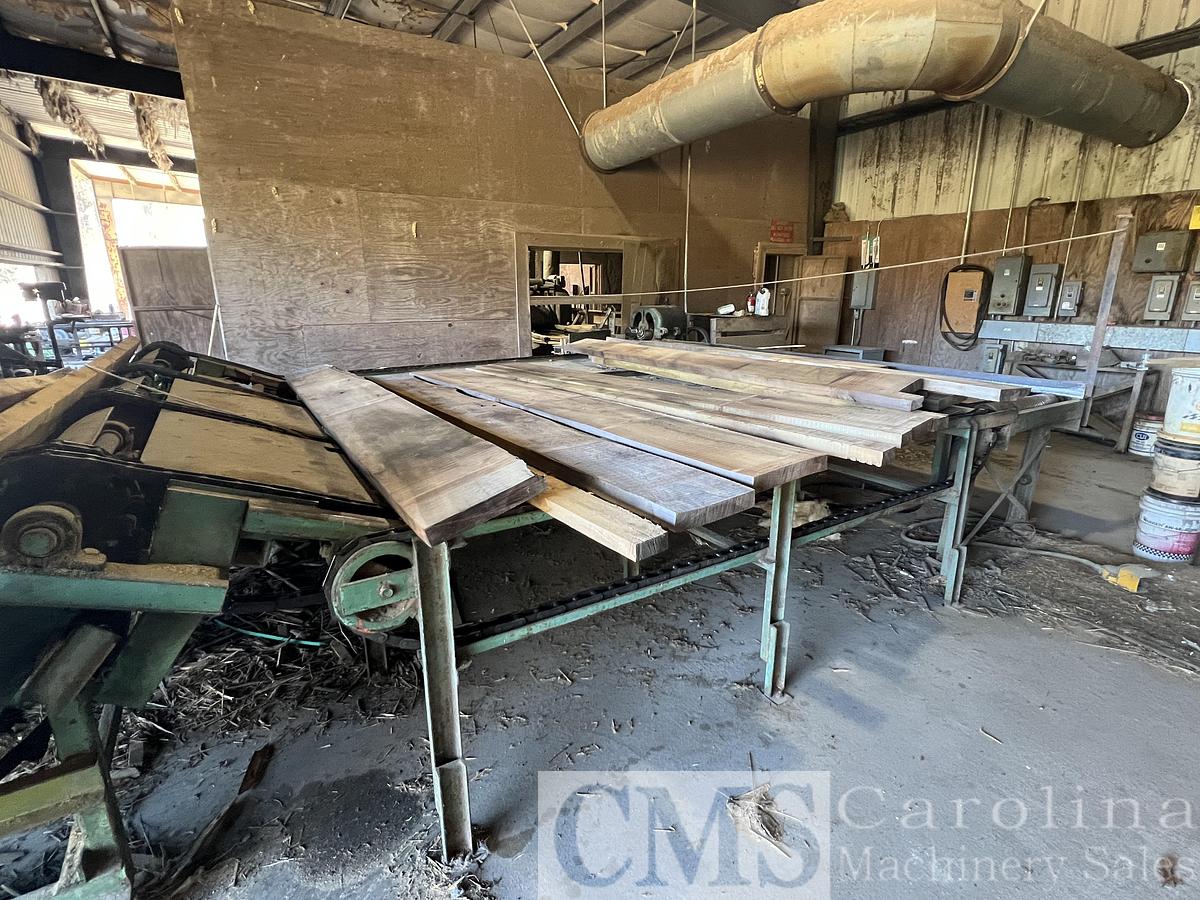 Used Newman M712 4-Sided Planer Mill with Infeed Deck