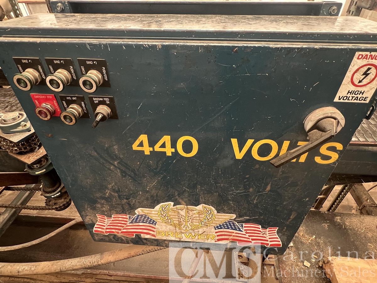 Used Brewer Complete Scragg Mill & Pallet Cut Stock Line