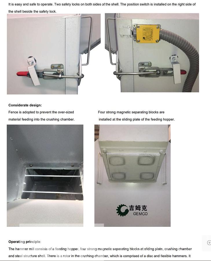 Used Gemco MPL420 Mobil Pellet Mill