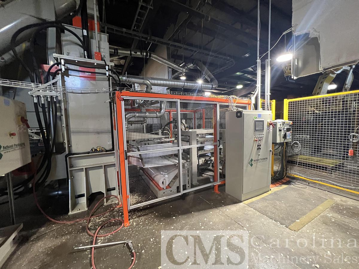 Used Complete Shaving Mill Operation with Land, Drying & Bagging Line Newman, BMM, MEC, Webb, Rethceif, CAT