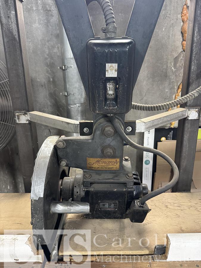 Used Monarch Swing Saw